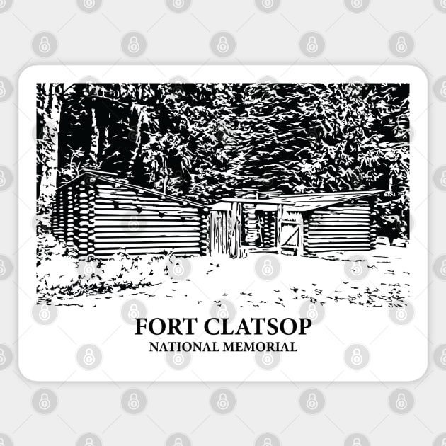 Fort Clatsop National Memorial Magnet by Lakeric
